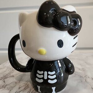 Sanrio Hello Kitty Halloween Skeleton Costume Ceramic Mug - 20 ounces